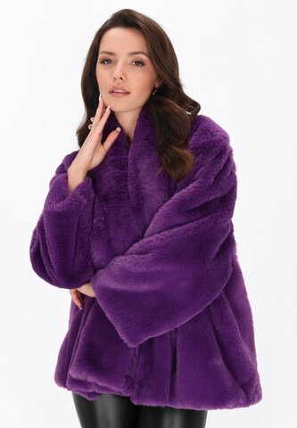 Veste d’hiver 'Fashion Look' faina en violet : devant