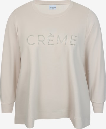 Zhenzi Trui 'Mya 1441' in Beige: voorkant