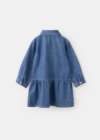 MANGO KIDS Obleka 'AINA' | modra barva
