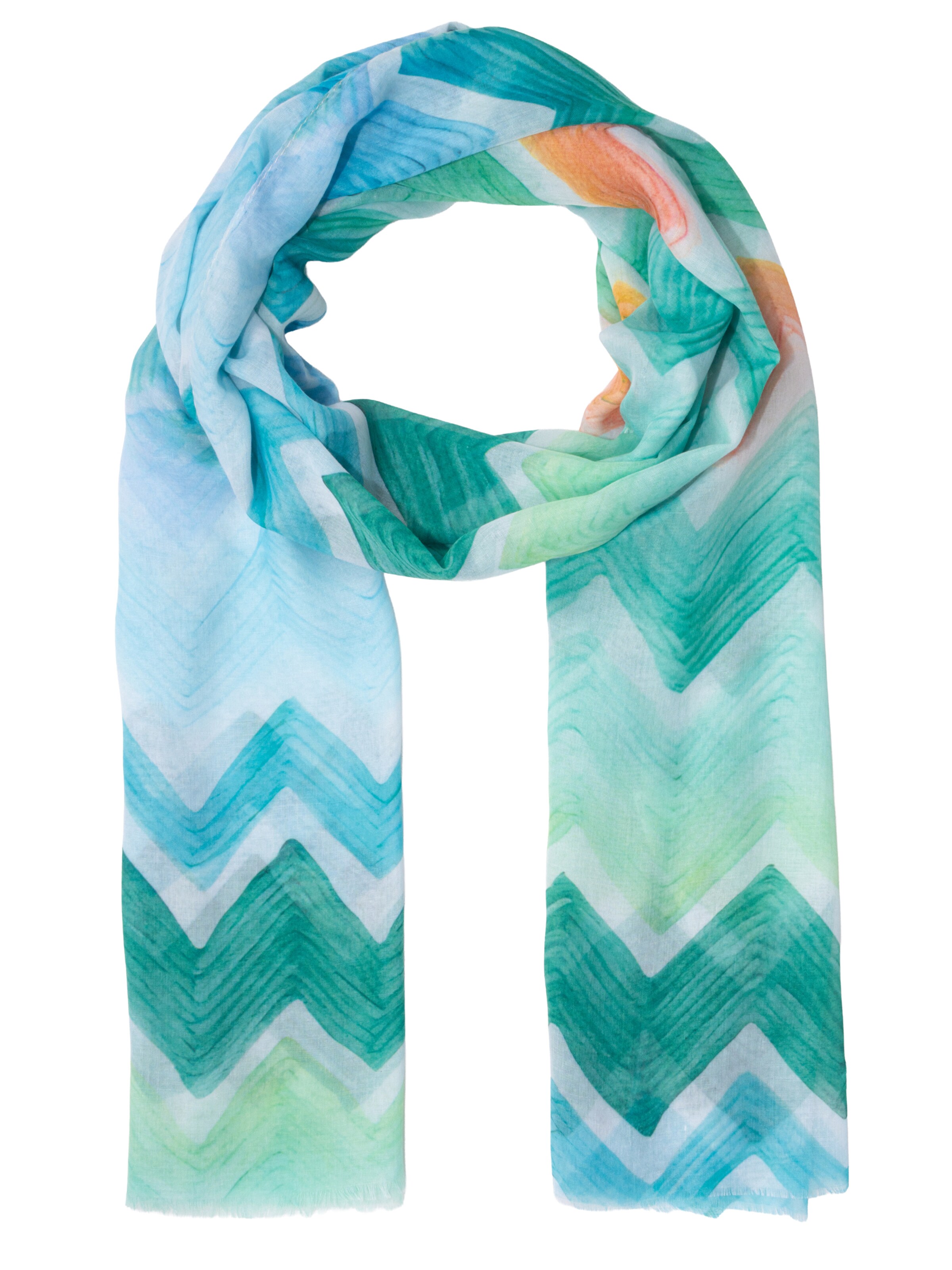 Écharpe 'Mimi' Seasons of April en vert : devant