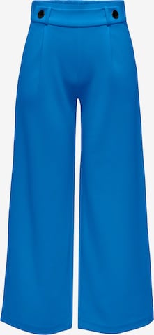 JDY Pleat-Front Pants 'GEGGO' in Blue: front