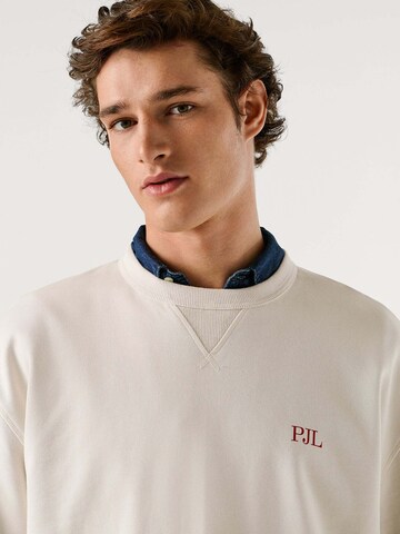 Sweat-shirt 'GARRET' Pepe Jeans en blanc
