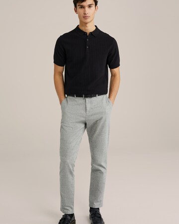 WE Fashion Слим фит Панталон Chino в сиво