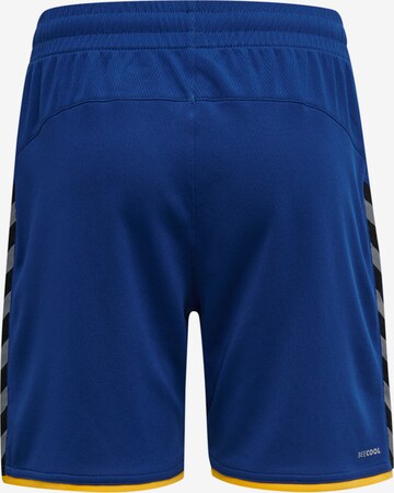 Hummel Regular Sportbroek in Blauw