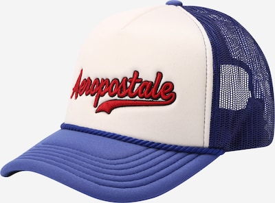 AÉROPOSTALE Casquette en sable / bleu cobalt / rouge sang / noir, Vue avec produit