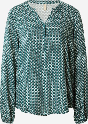 Soyaconcept Blouse 'TALITA' in Groen: voorkant