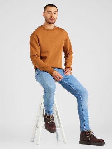 JACK & JONES Свитшот 'JJEBRADLEY' в Коричневый