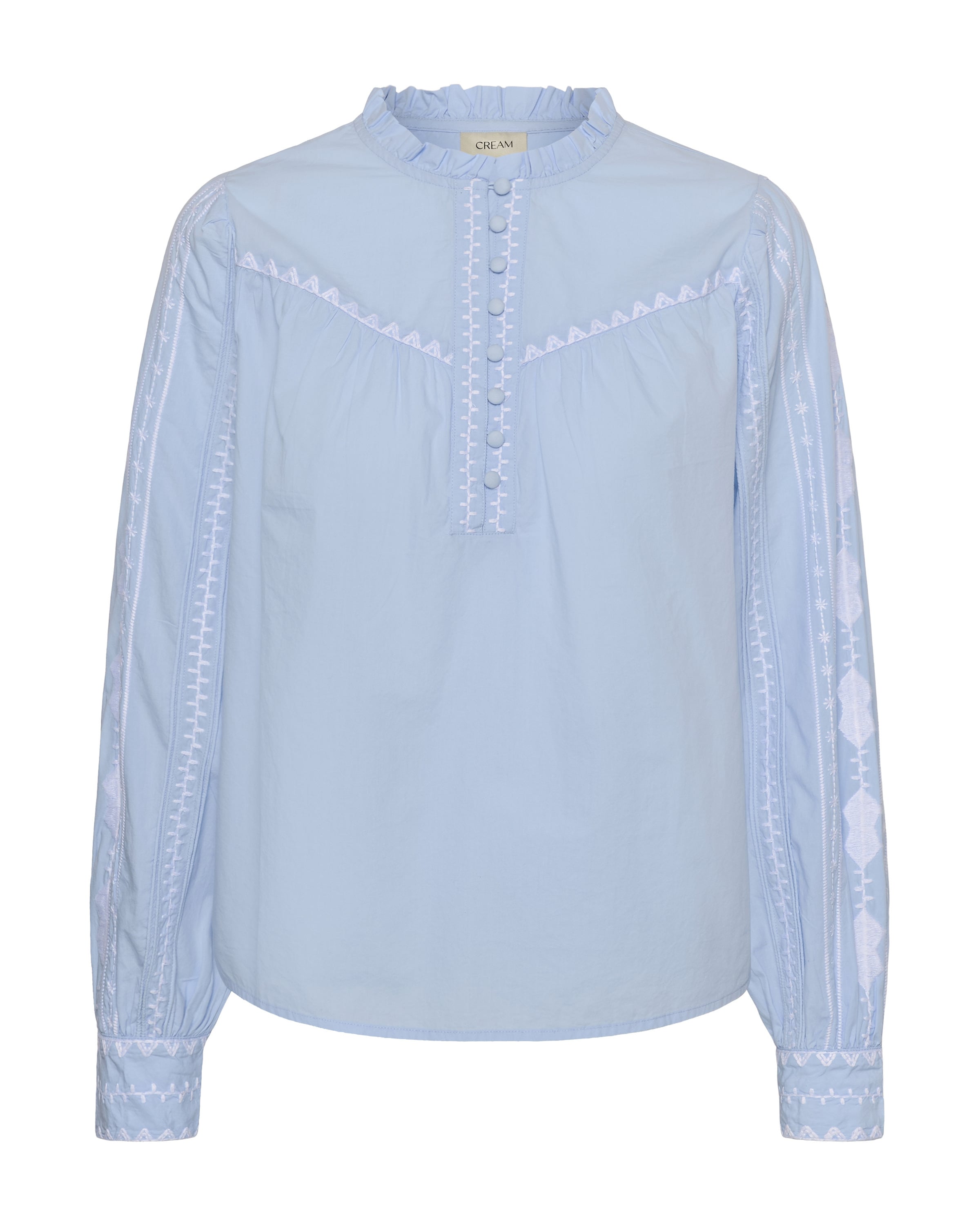Cream Bluse ' CRGwen' in Blau: Vorderseite