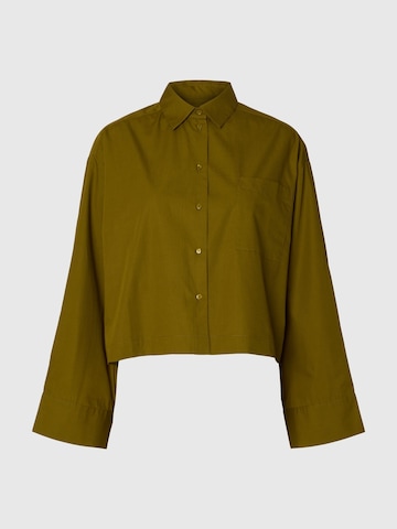 SELECTED Bluse 'SLFFastha' in Grün