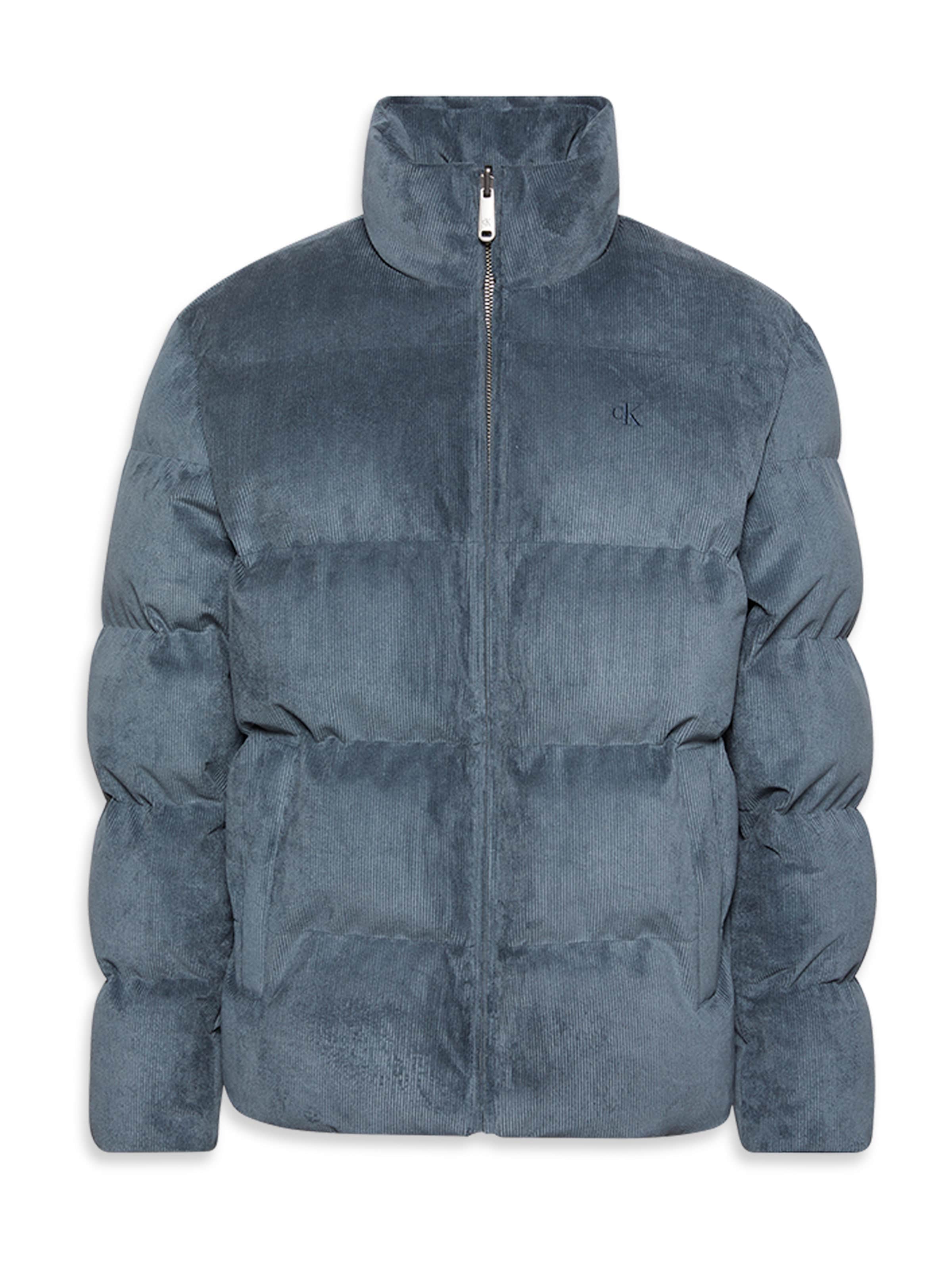 Geacă de primăvară-toamnă de la Calvin Klein Jeans pe gri: față