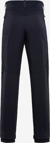 BLACKYAK Regular Outdoor Pants 'Gurja' in Blue