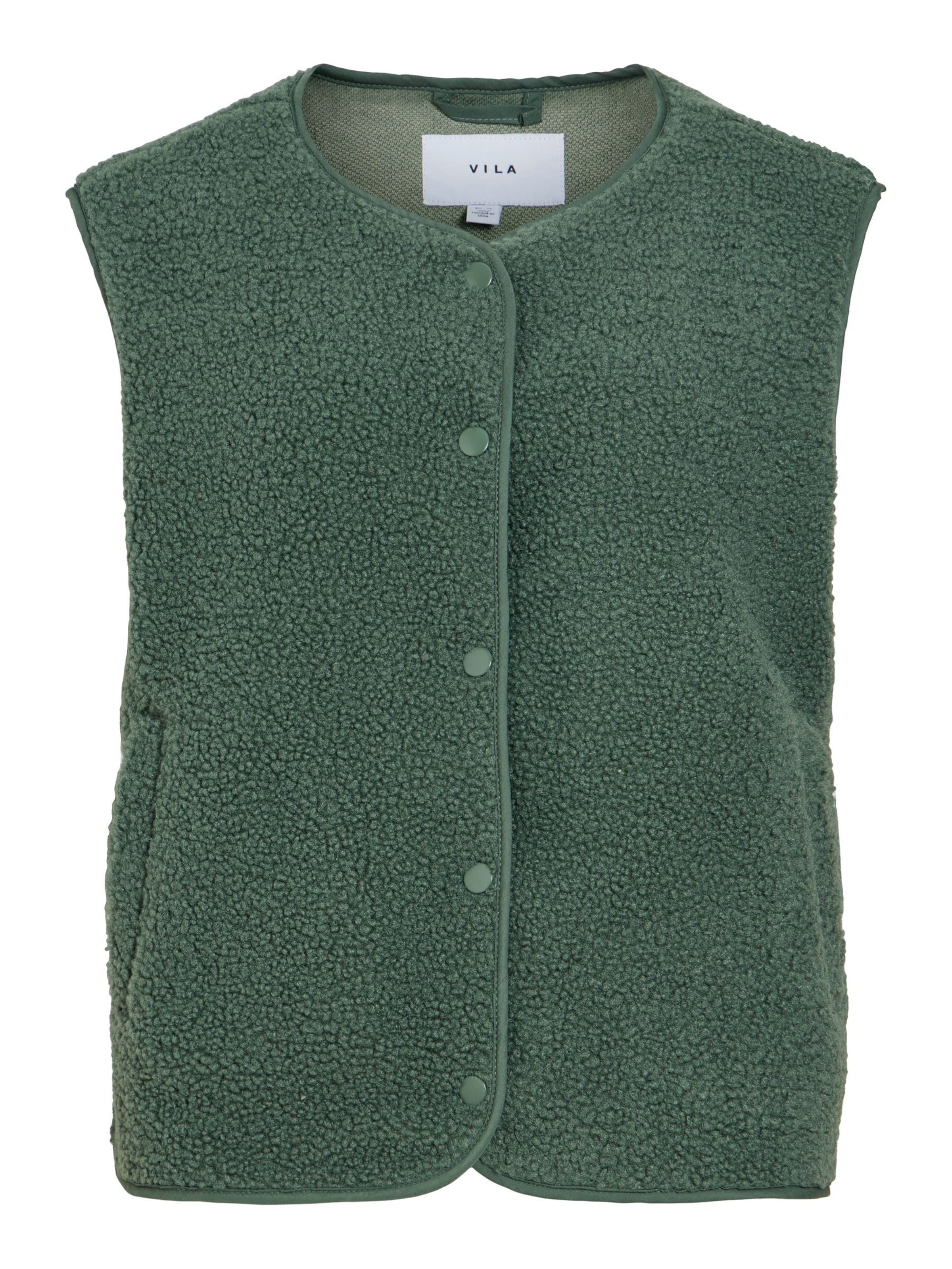 Gilet 'MARLON' di VILA in verde: frontale