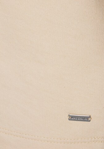 LASCANA Sweatshirt in Beige