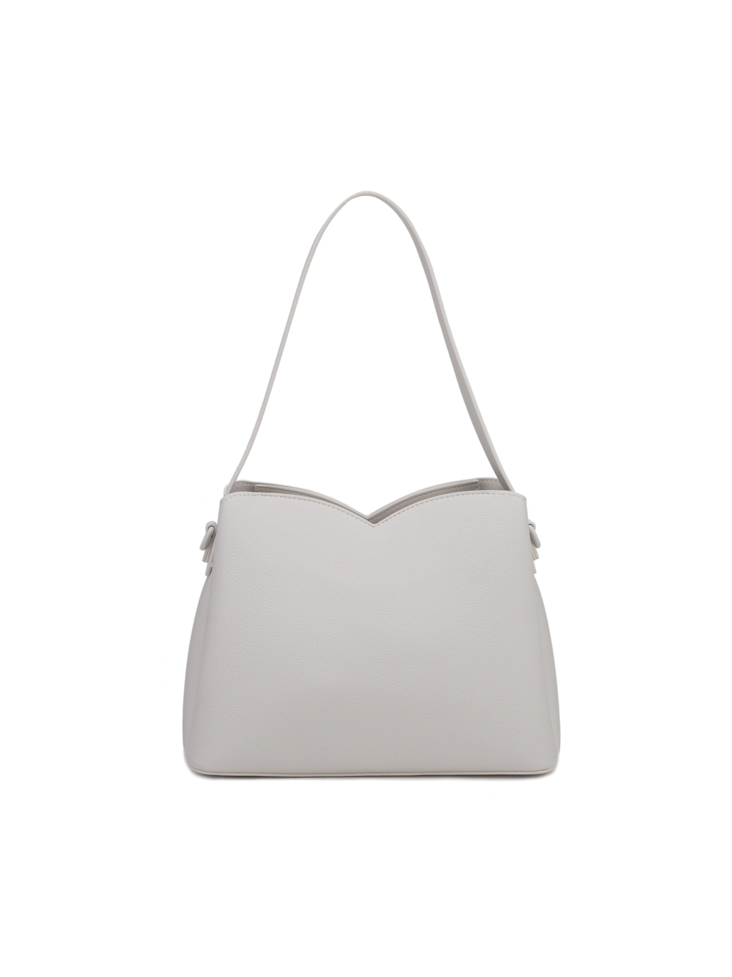 Borsa a spalla 'Borsa a Spalla David Jones Design Curvilineo Ecopelle' di David Jones in beige