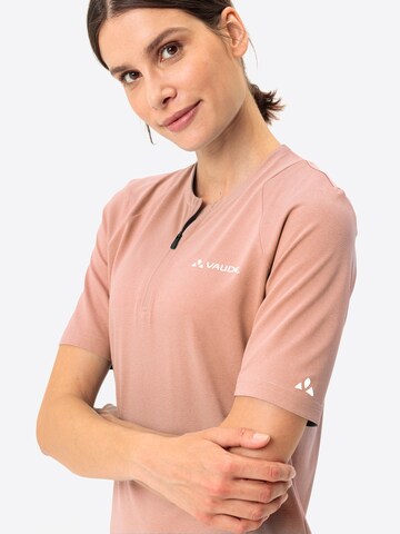 VAUDE Performance shirt 'Tremalzo' in Pink