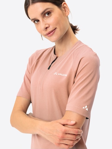 VAUDE Functioneel shirt 'Tremalzo' in Roze