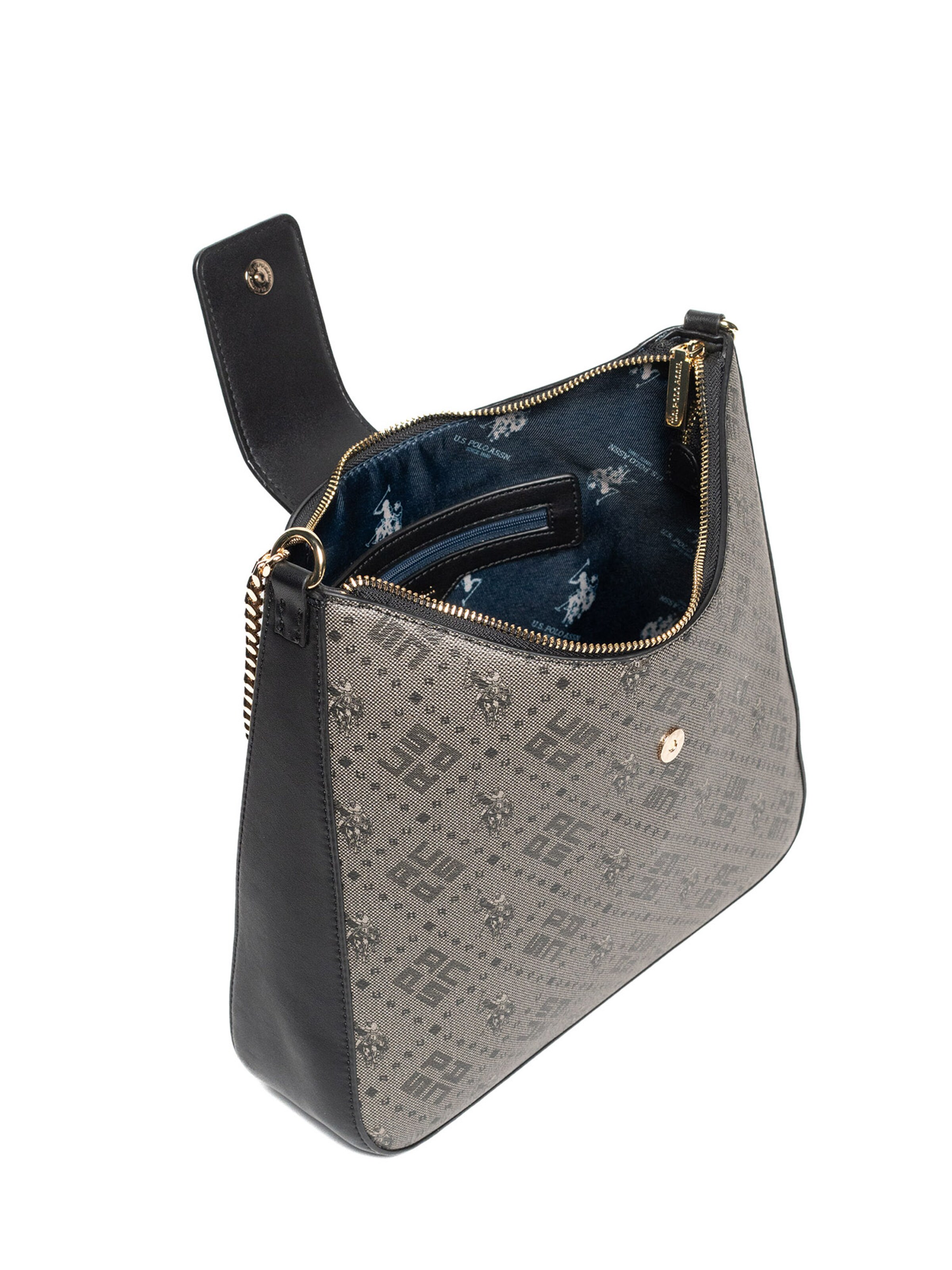 Borsa a mano di U.S. POLO ASSN. in nero