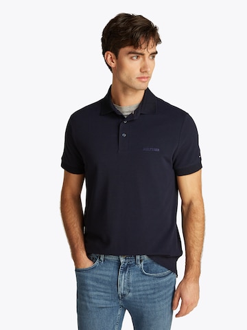 TOMMY HILFIGER Tričko – modrá: přední strana