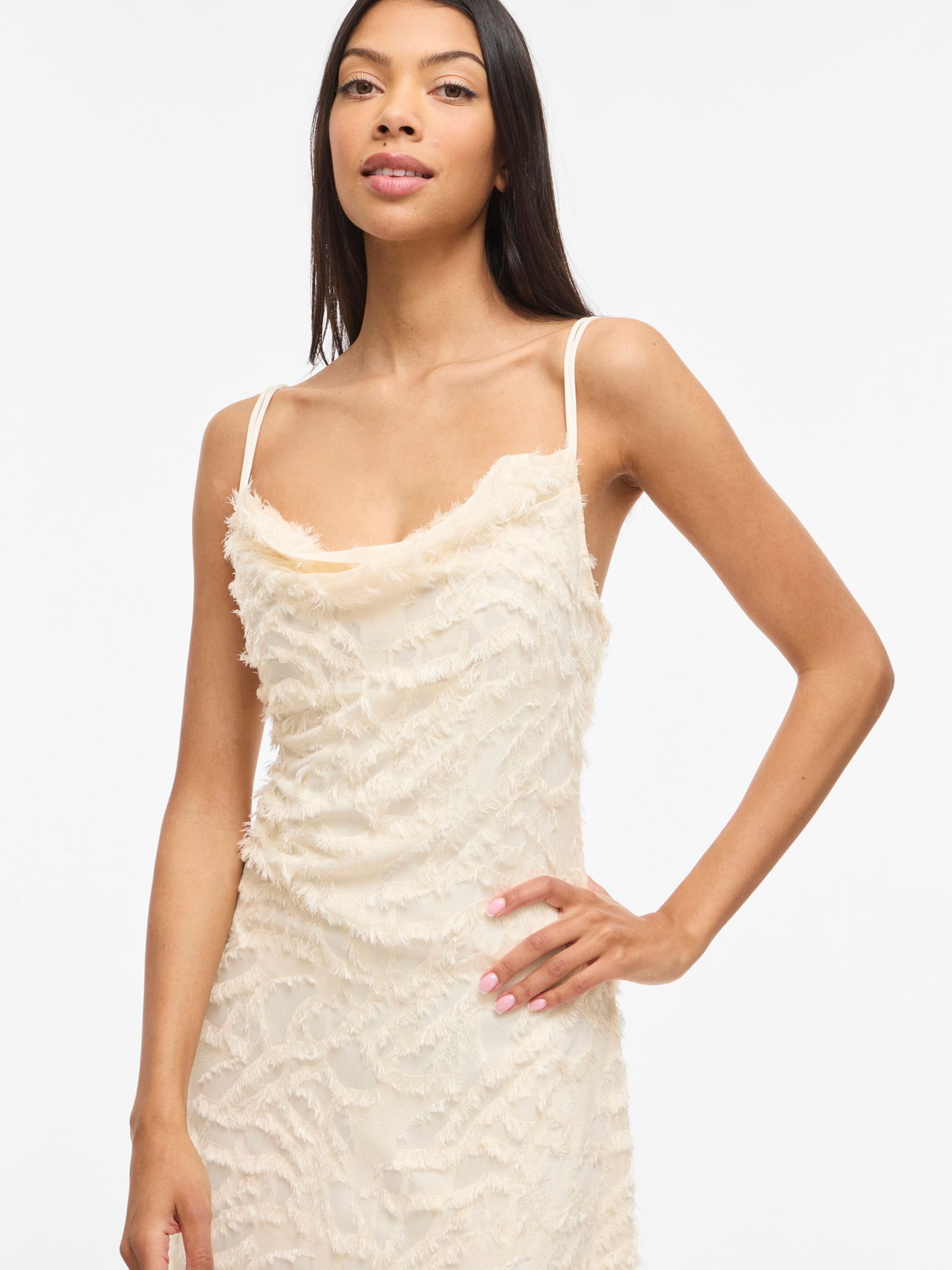 VILA Dress 'VIKATTY' in Beige