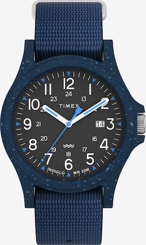 TIMEX Uhr in Blau: Vorderseite