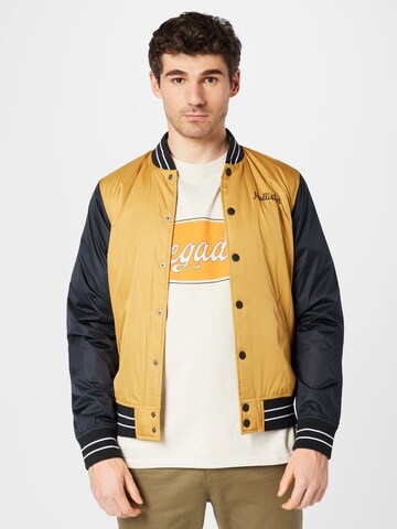 Veste mi-saison HOLLISTER en jaune : devant