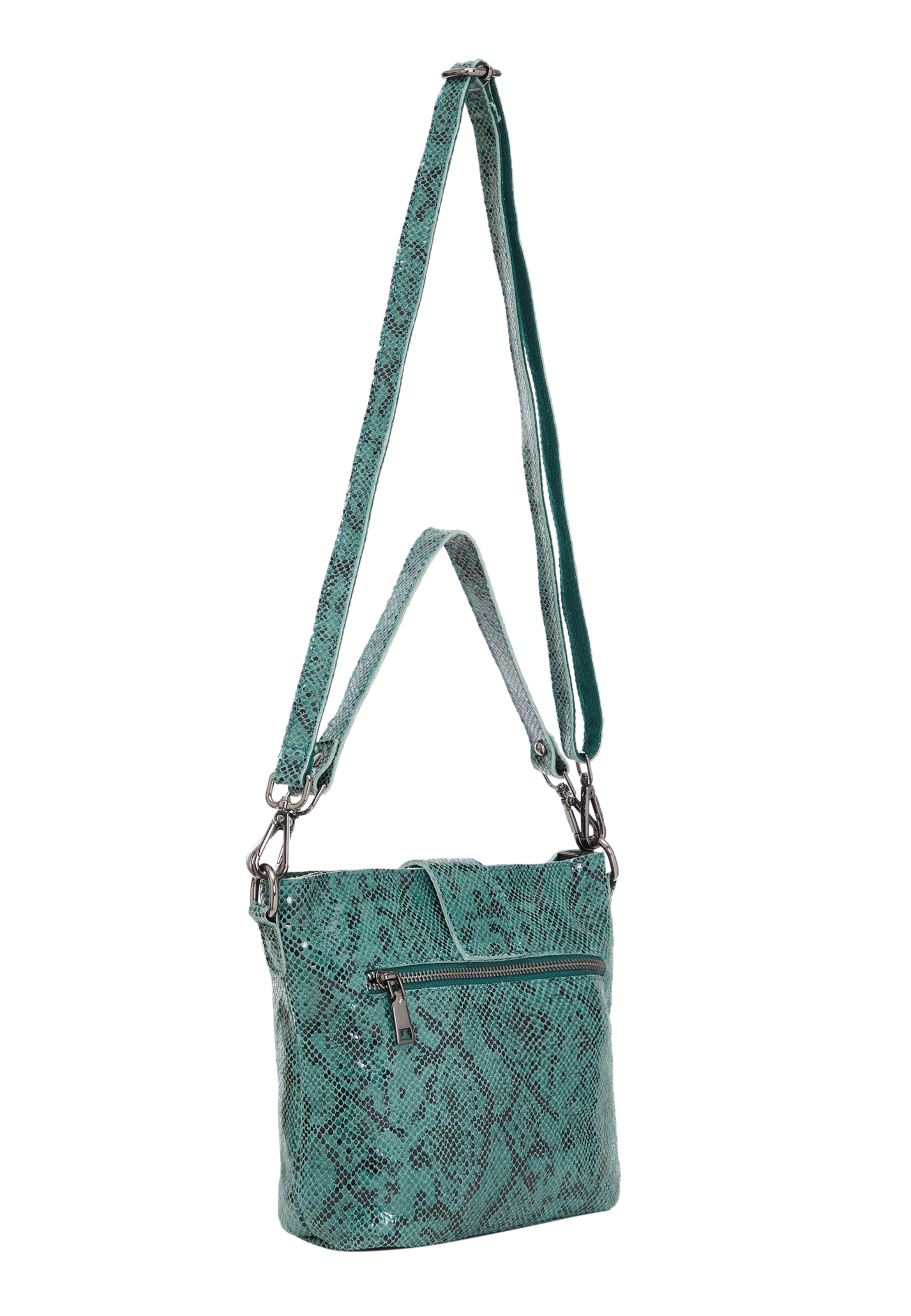 faina Torba za čez ramo | zelena barva