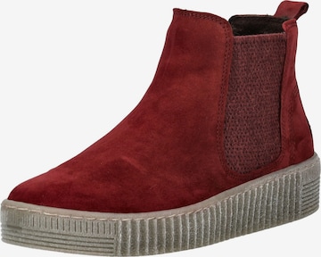 GABOR Stiefelette in Rot: Vorderseite