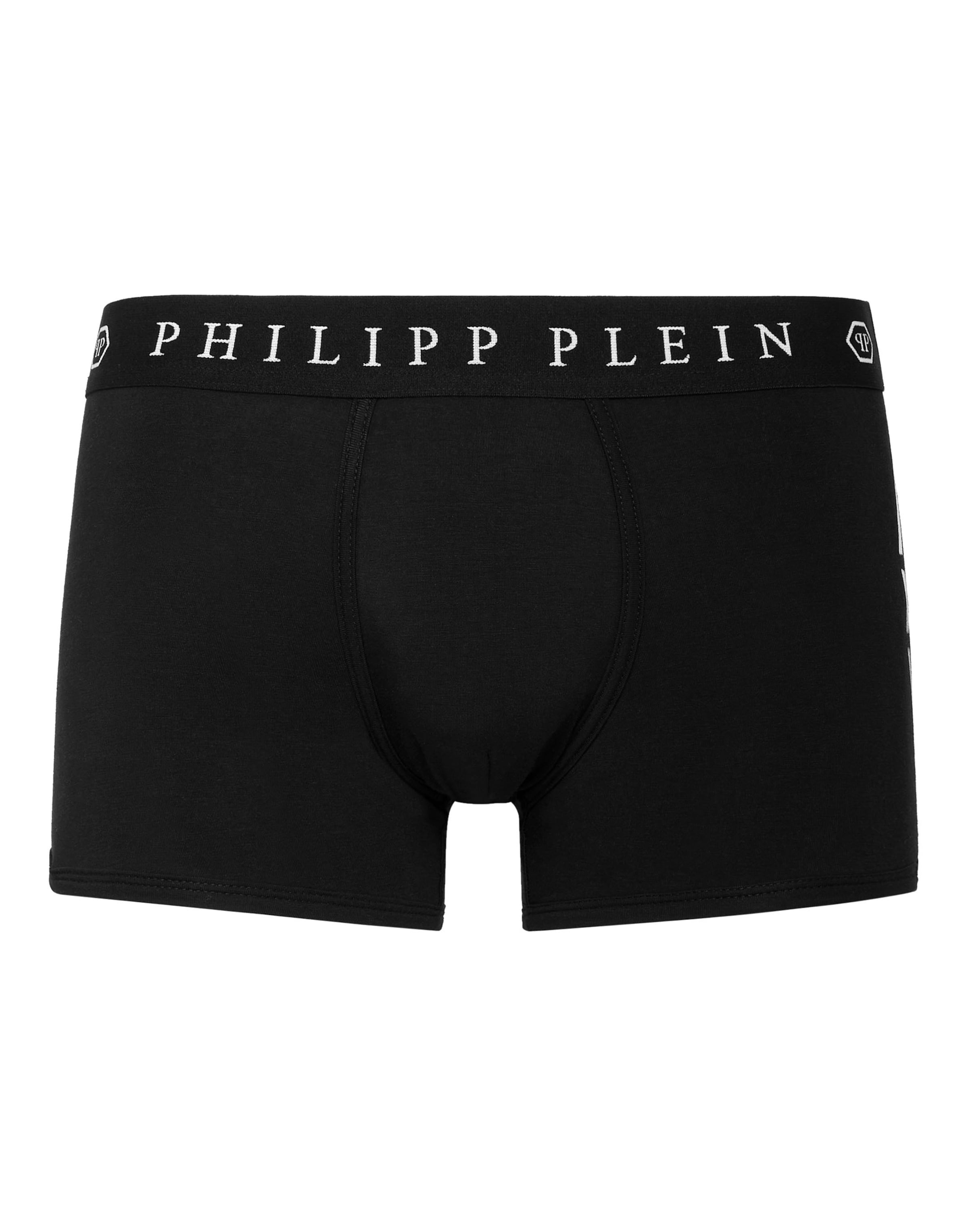 Philipp Plein - Boxers em preto: frente