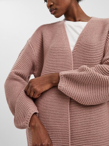 VERO MODA Strickjacke 'No Name' in Pink