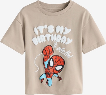 Maglietta 'Marvel' di Next in marrone: frontale