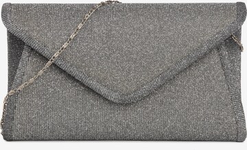 Cassandra Accessoires Clutch 'Gleam' in Grey: front