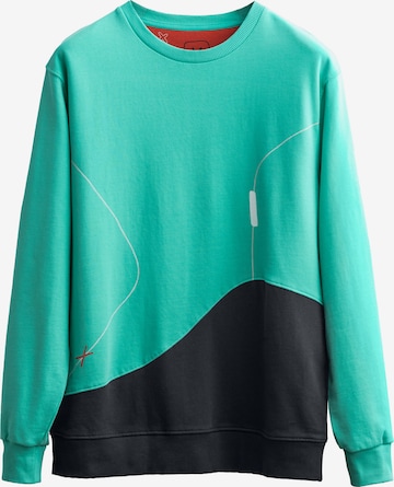 Kaft Sweatshirt 'Flowinga' in Green: front