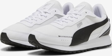 Baskets basses 'Road Rider' PUMA en blanc