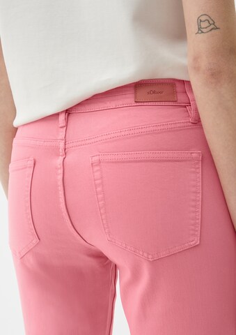 Coupe slim Jean s.Oliver en rose