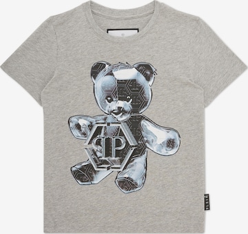 Maglietta 'Teddy' di Philipp Plein in grigio: frontale