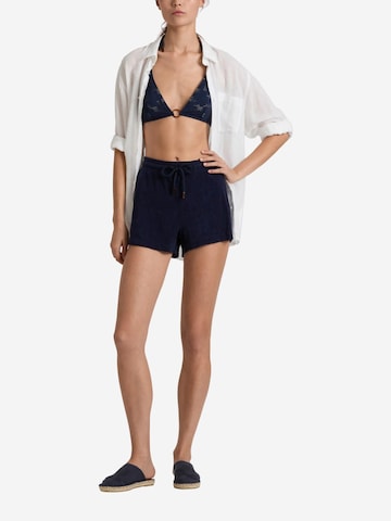 Vilebrequin Zwemshorts in Blauw: voorkant