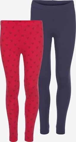 SCOUT Skinny Leggings in Blue: front