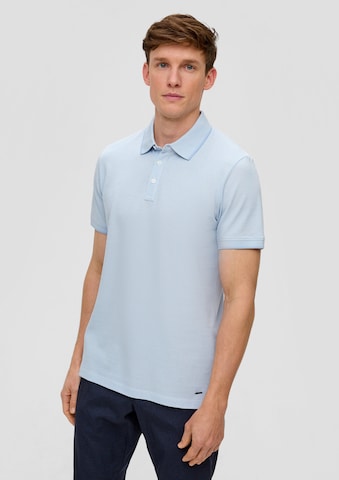 T-Shirt s.Oliver BLACK LABEL en bleu : devant