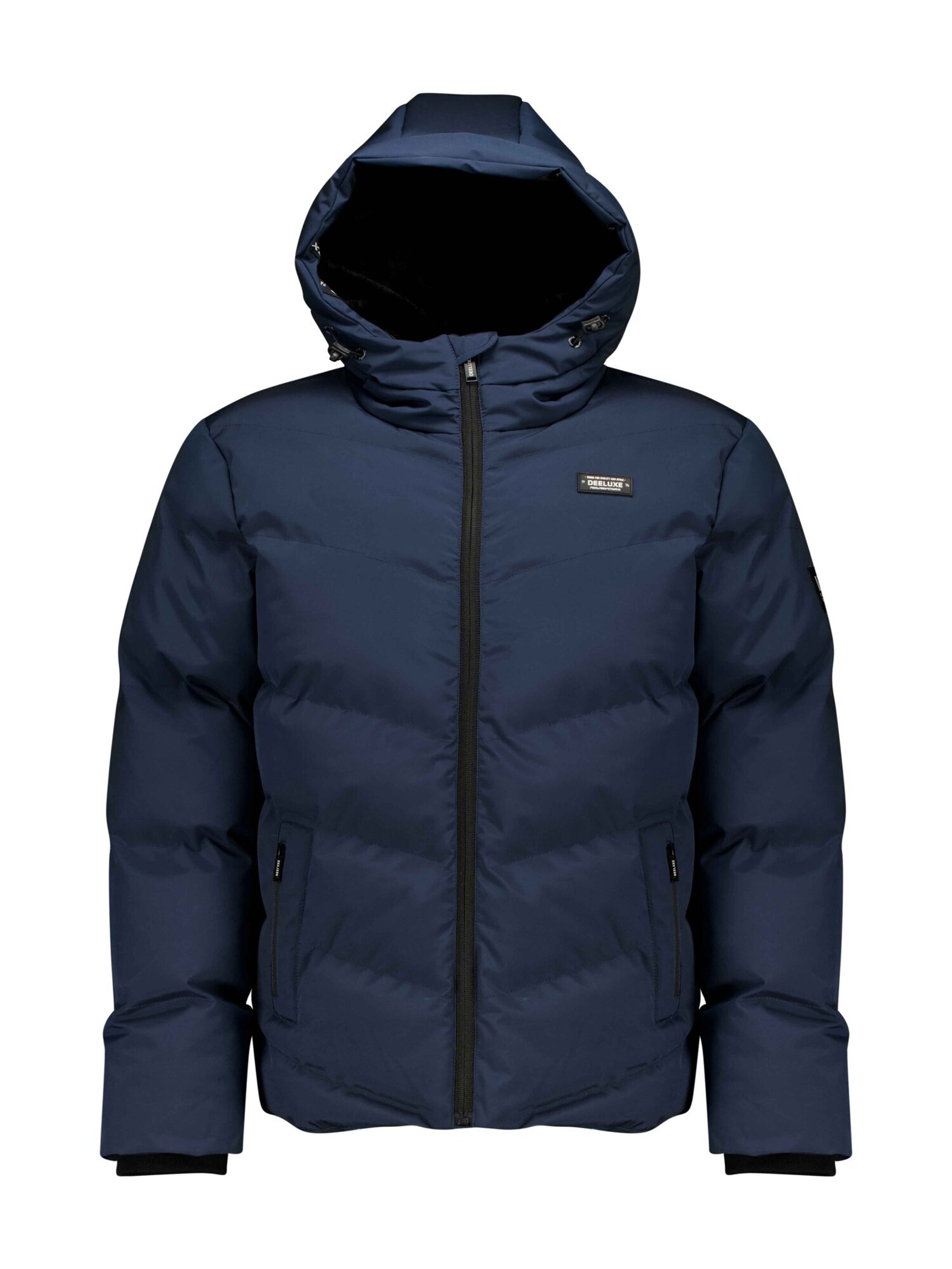 Deeluxe Winterjas 'Interest' in Blauw: voorkant