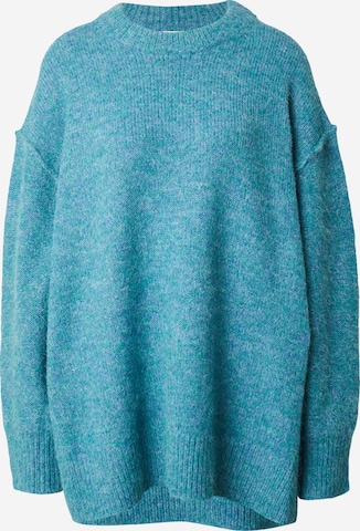 TOPSHOP Sweater in Blue: front