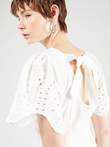 Robe 'SLFKELLI' SELECTED FEMME en blanc