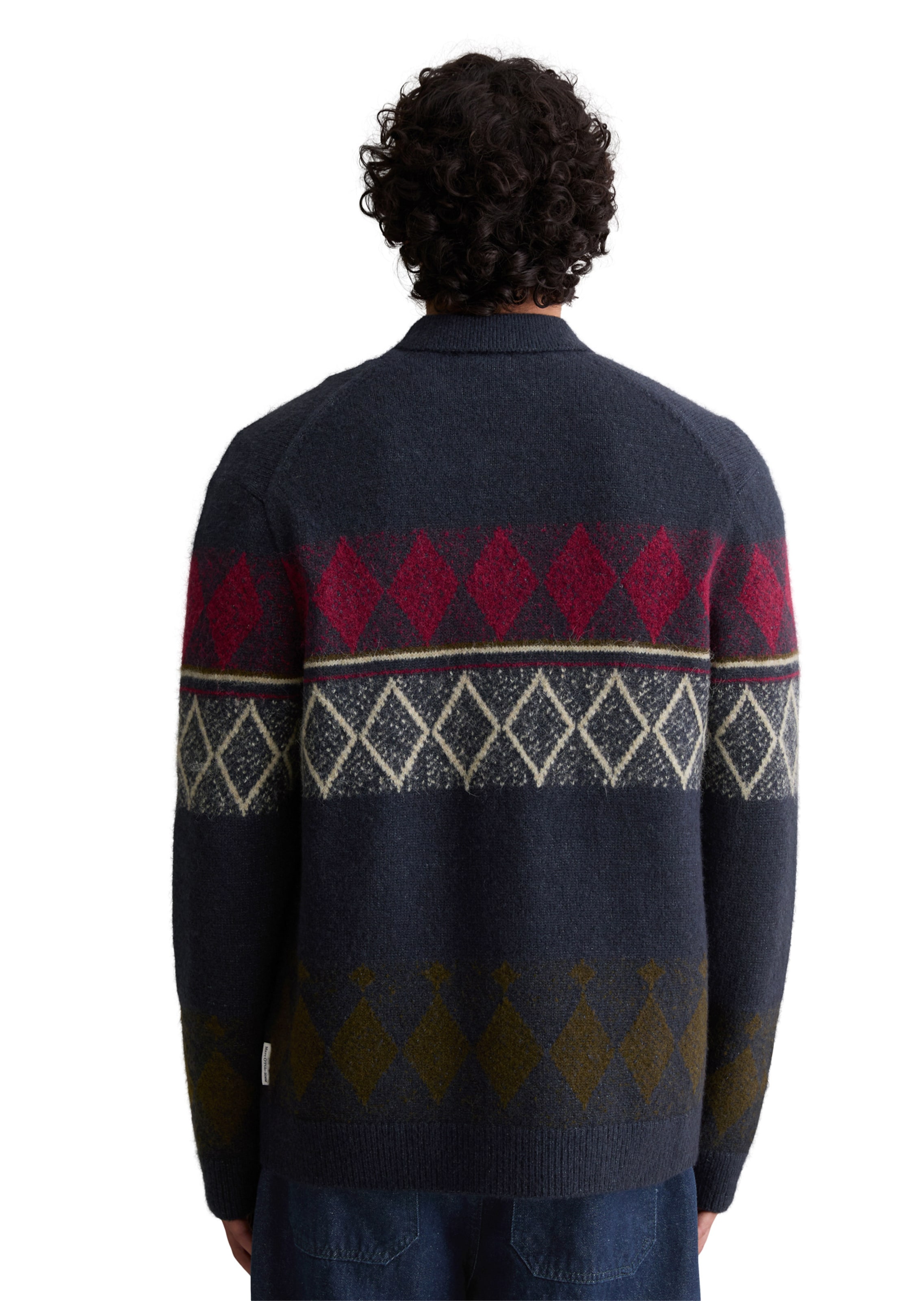 Marc O'Polo DENIM Knit cardigan in Blue