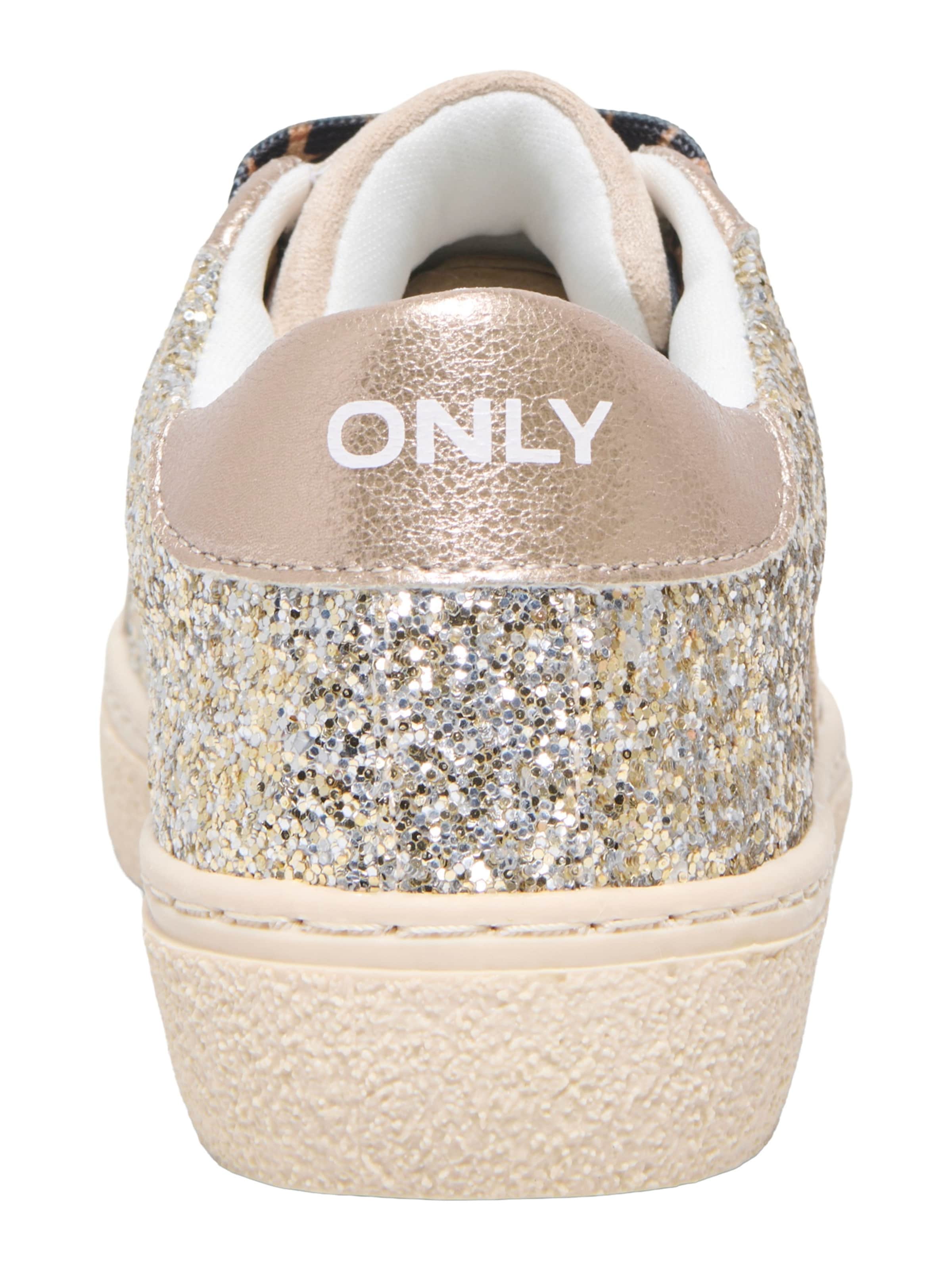 Baskets basses 'ONLLEA' ONLY en beige