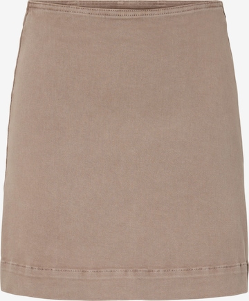 PIECES Rok 'PCSalume' in Grijs: voorkant