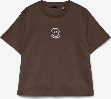 VERO MODA Shirt in Brown: front