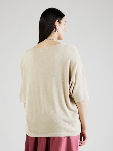 Z-One Sweater 'Ze44na' in Beige