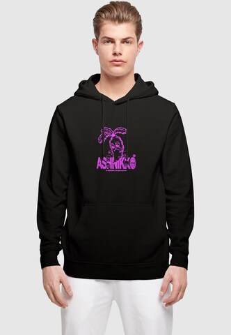 Sweat-shirt 'Ashnikko ' Merchcode en noir : devant