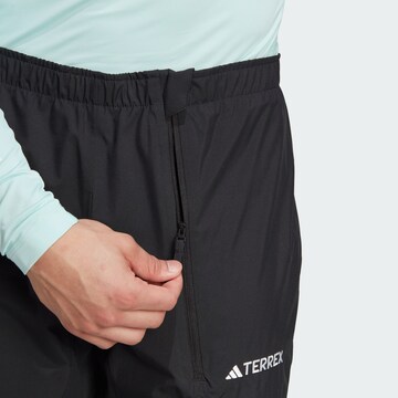 Loosefit Pantalon de sport ADIDAS TERREX en noir