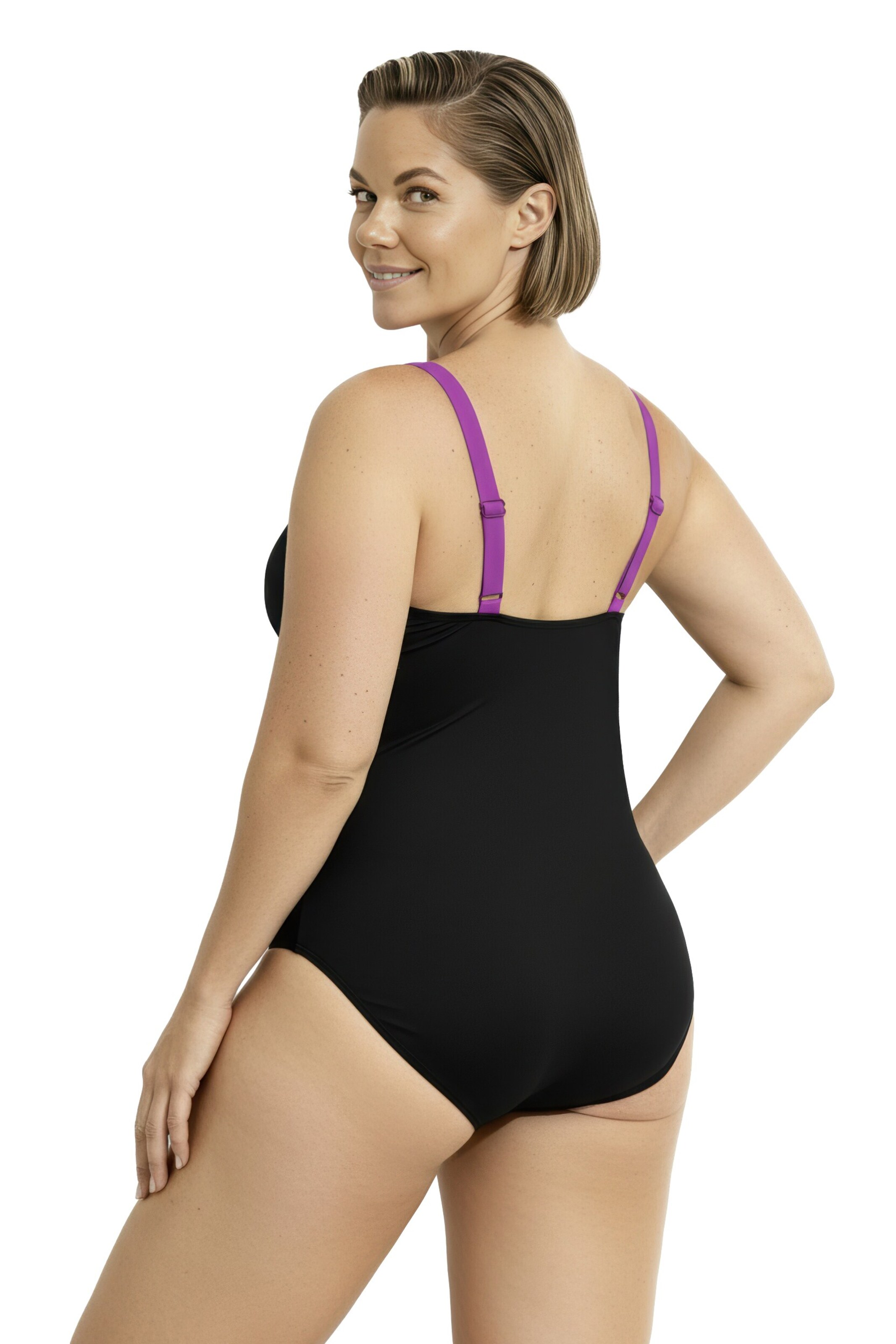 Ulla Popken Swimsuit in Black