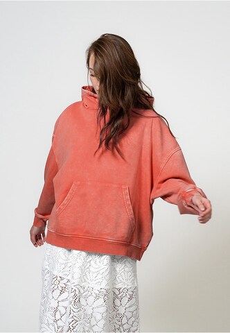 OH APRIL Sweatshirt 'Cherish' in Orange